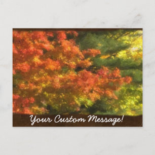 Carte Postale Feuilles d'automne 7