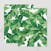 Carte Postale Feuilles de bananes (Devant / Derrière)