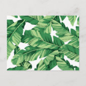 Carte Postale Feuilles de bananes (Dos)