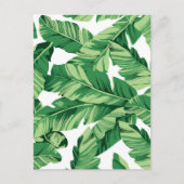 Carte Postale Feuilles de bananes (Devant)