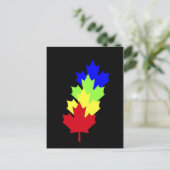 Carte Postale Feuilles d'érable - Canada (Debout devant)