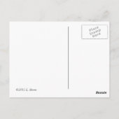 Carte Postale Feuilles en automne avant l'automne (Dos)