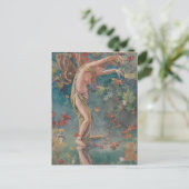 Carte Postale Feuilles éparpillés d'automne (Debout devant)