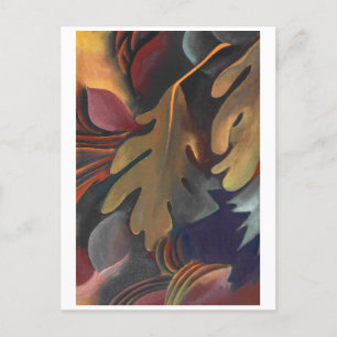 Carte Postale Feuilles sous l'eau   Georgia O'Keeffe  