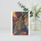 Carte Postale Feuilles sous l'eau | Georgia O'Keeffe | (Debout devant)