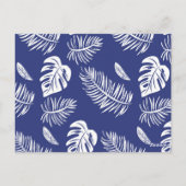 Carte Postale Feuilles tropicaux 15 (Dos)