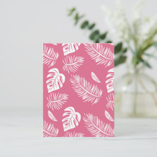 Carte Postale Feuilles tropicaux 17