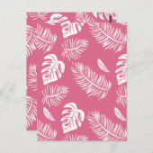 Carte Postale Feuilles tropicaux 17 (Devant / Derrière)