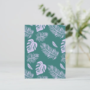 Carte Postale Feuilles tropicaux 18