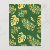 Carte Postale Feuilles tropicaux 19 (Devant)