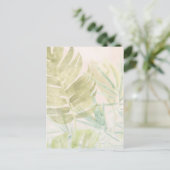 Carte Postale Feuilles tropicaux muets (Debout devant)