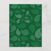 Carte Postale Feuilles vertes (Devant)