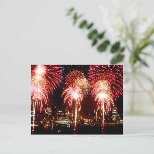 Carte Postale Feux (Debout devant)