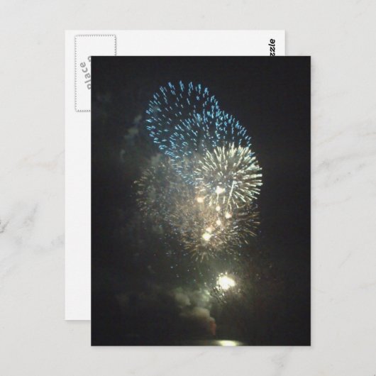 Carte Postale Feux (Devant / Derrière)