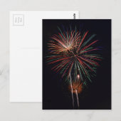 Carte Postale Feux (Devant / Derrière)