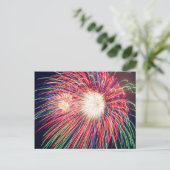 Carte Postale Feux d'artifice (Debout devant)