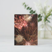 Carte Postale Feux d'artifice (Carte postale) (Debout devant)