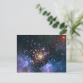 Carte Postale Feux d'artifice dans l'espace (Debout devant)