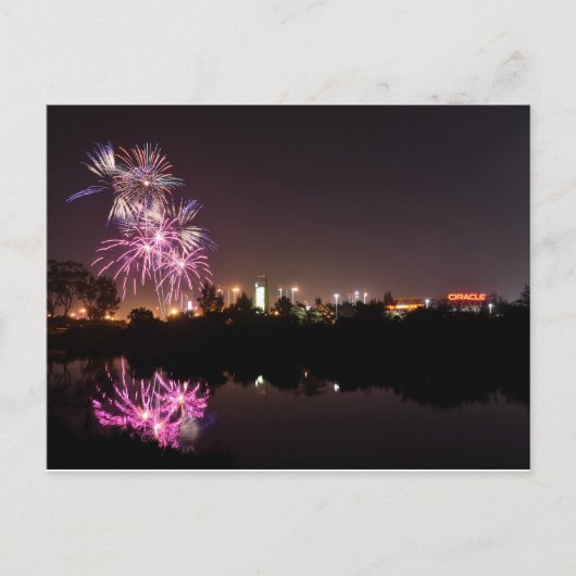 Carte Postale Feux d'artifice du vendredi soir (Devant)