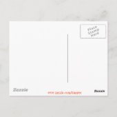 Carte postale - Feux d'artifice et lanternes (Dos)