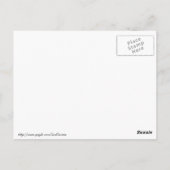 Carte Postale Feux de circulation et bâtiments (Dos)