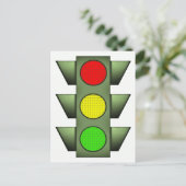 Carte Postale Feux de signalisation (Debout devant)