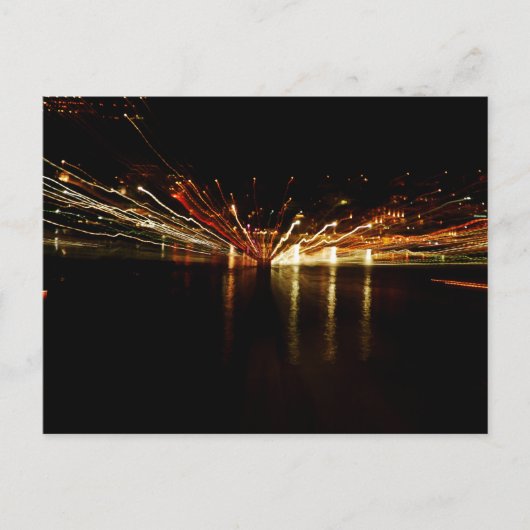 Carte Postale Feux de ville (Devant)