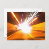 Carte Postale Feux et effets Abstraits (Devant / Derrière)