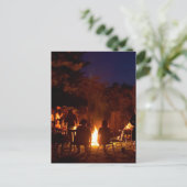 Carte Postale Feux La Nuit (Debout devant)
