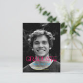 Carte Postale Feux néons rétro 80s Diplôme photo (Debout devant)