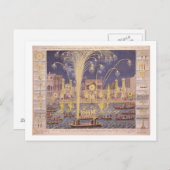 Carte Postale Feux royaux (Devant / Derrière)