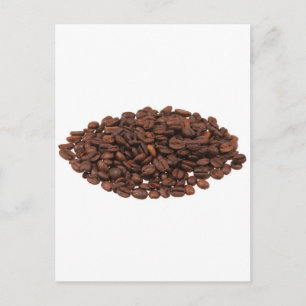 Carte Postale Fèves de café