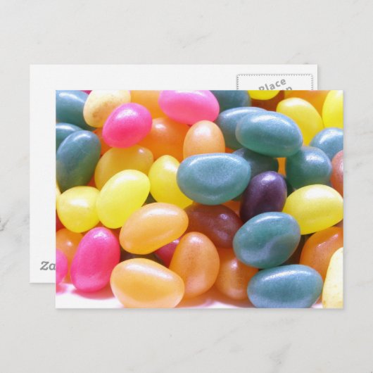 Carte Postale Fèves de gelée (Devant / Derrière)