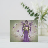 Carte Postale Février Birthstone Fairy (Debout devant)