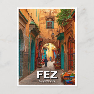 Carte Postale Fez Maroc Voyages