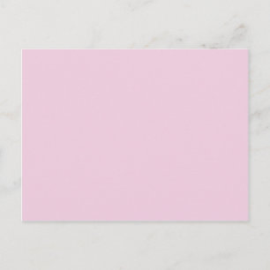 Carte Postale FFCCFF Lavande rose pâle Lavande Couleur solide