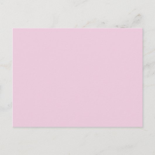Carte Postale FFCCFF Lavande rose pâle Lavande Couleur solide (Devant)
