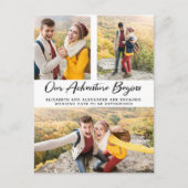 Carte postale Fiançailles Adventure Photo (Devant)