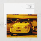 Carte Postale Fiat 500 Abarth. (Devant / Derrière)