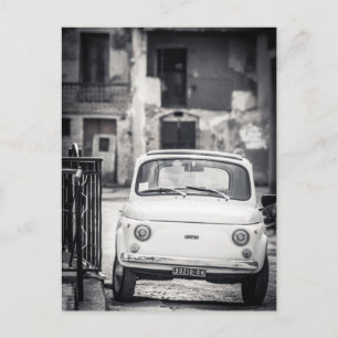 Carte Postale Fiat 500, Cinquecento en Italie
