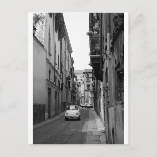 Carte Postale Fiat Cinquecento (Devant)