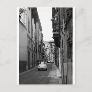 Carte Postale Fiat Cinquecento à Vérone