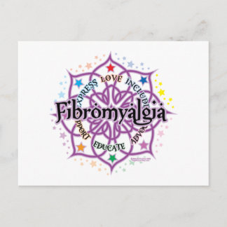 Carte Postale Fibromyalgie Lotus