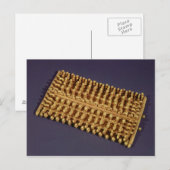 Carte Postale Fibula rectangulaire, du tombeau de Barberini (Devant / Derrière)