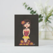 Carte Postale Fiche postale de fille de pompier Quantum Cutie (Debout devant)