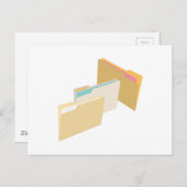 Carte Postale Fichiers (Devant / Derrière)