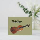 Carte Postale Fiddler (Debout devant)