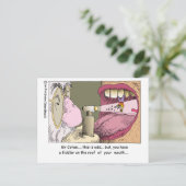 Carte Postale Fiddler Sur Le Toit Dentistère Drôle Dons & Tee -  (Debout devant)