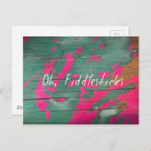 Carte Postale fiddlesticks (Devant / Derrière)