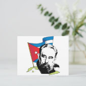 Carte Postale Fidel Castro (Debout devant)